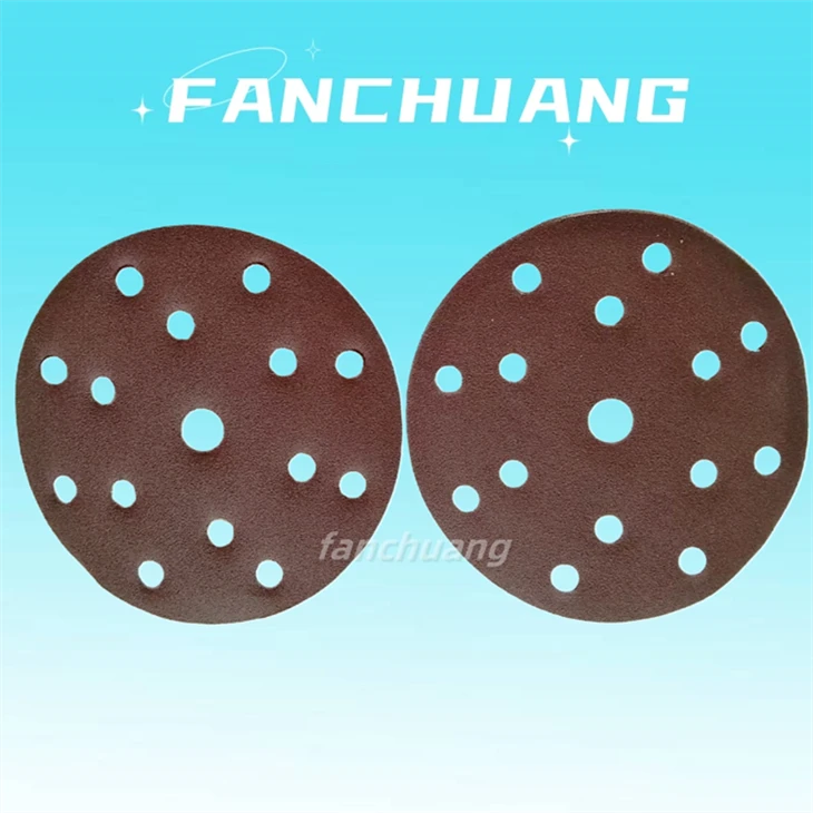 15 Holes Red Sanding Paper