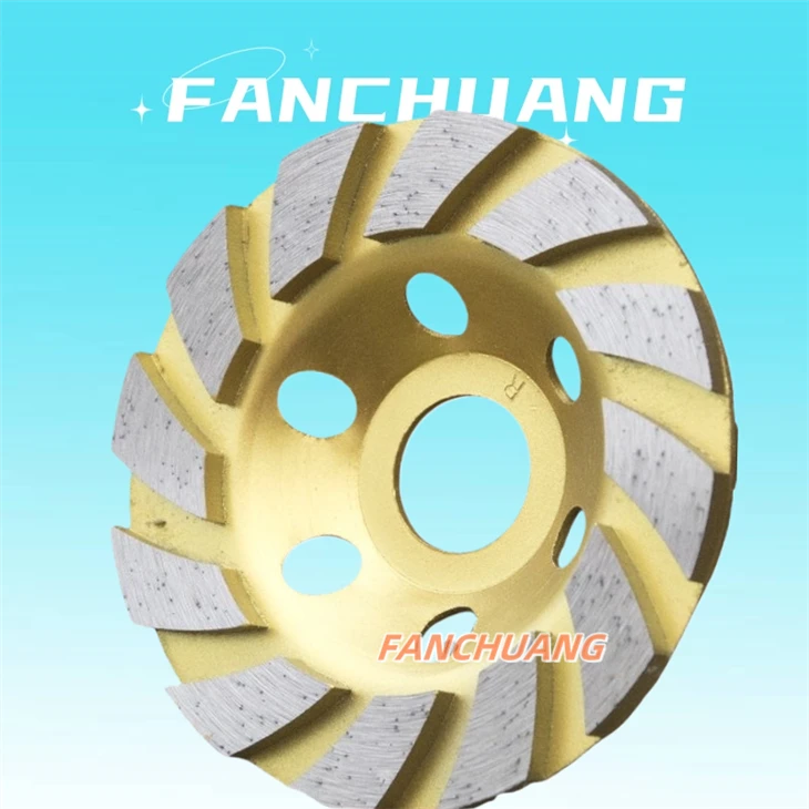 Diamond Turbo Cup Grinding Wheels For Granite /Marble /Concrete