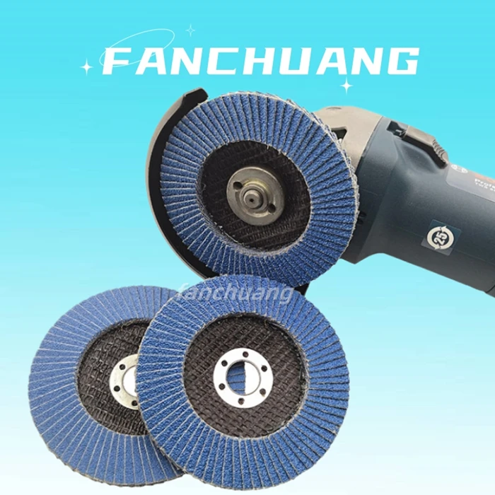 40-320 Grit Zirconia Abrasive Sanding Flap Disc Grinding Discs