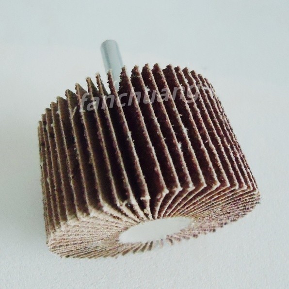Abrasive Mounted Flap Wheels With Abrasive Cloth 60grits