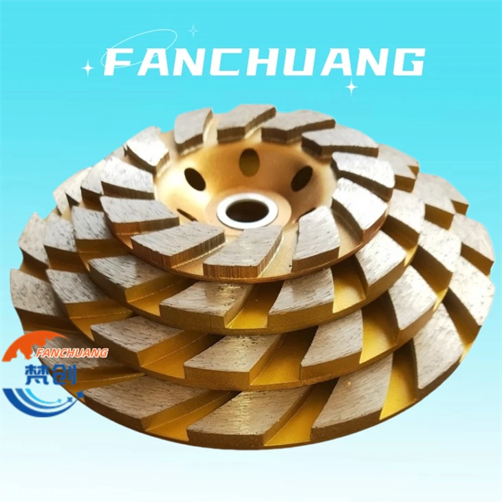 Concrete Turbo Diamond Grinding Cup Wheels