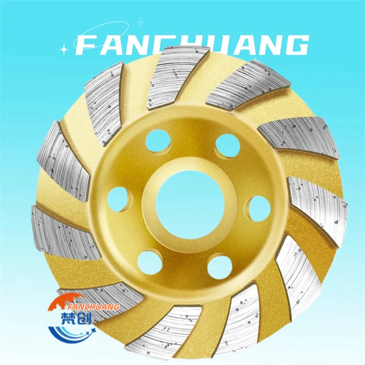 Concrete Turbo Diamond Grinding Cup Wheels