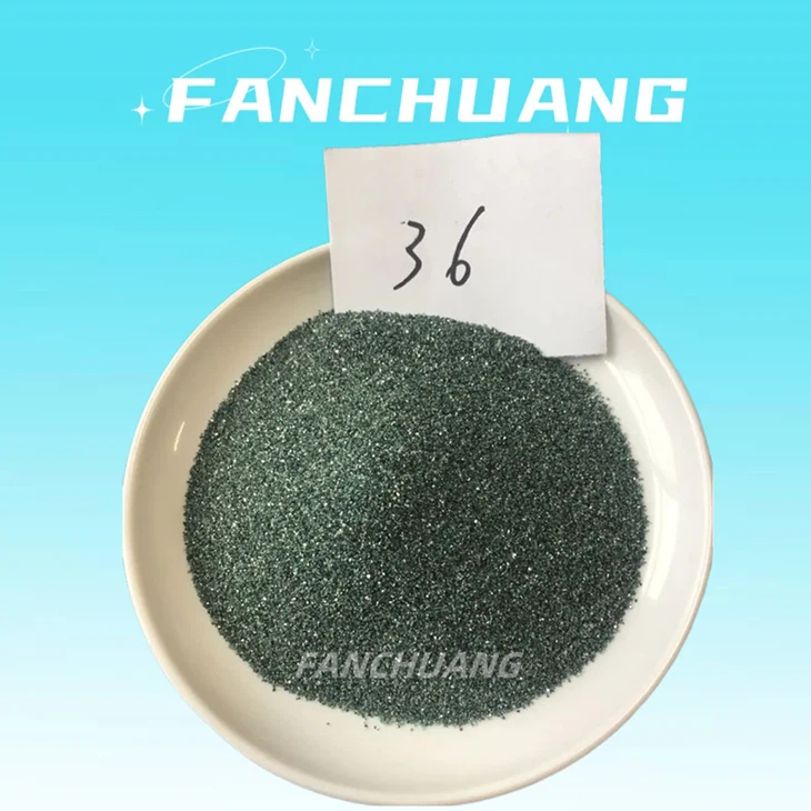 What are the characteristics and uses of green silicon carbide?