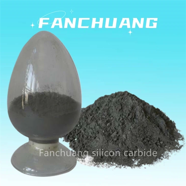 Why is silicon carbide powder black and green?