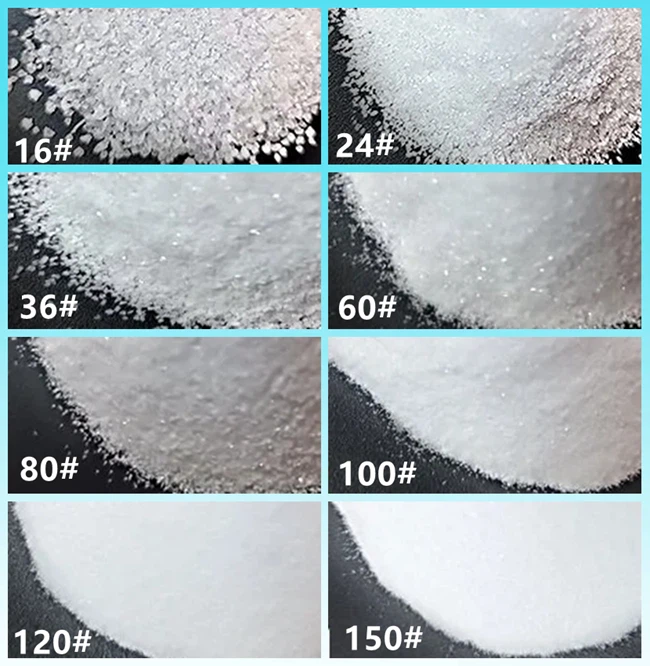 grits of white aluminum oxide grits of white aluminum oxide