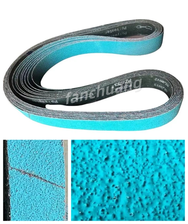 Blue Abrasive Sand Belt for Wood Floor Grinding Blue Abrasive Sand Belt for Wood Floor Grinding