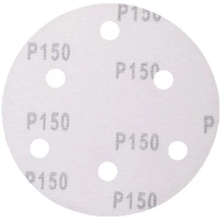 back of 6holes sanding disc back of 6holes sanding disc