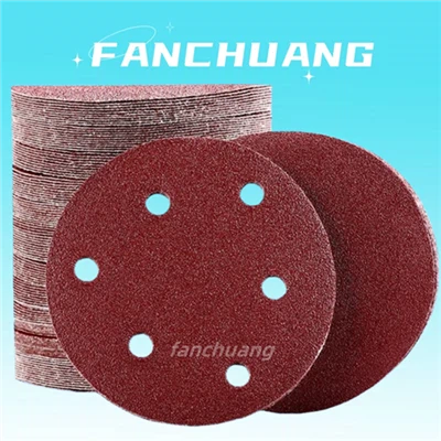 125mm Sanding Discs 40 60 80 120 240 Grit Orbital Sander Pads Sandpaper
