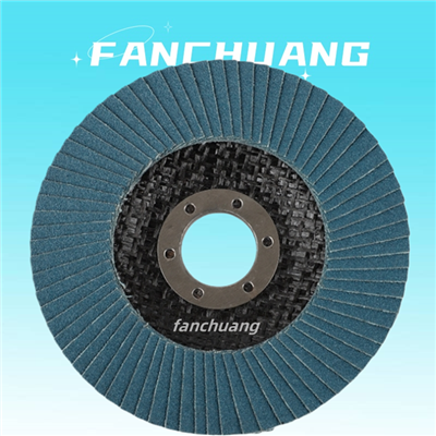 4-1/2 Inch 115mm Blue Abrasive Flap Wheel Zirconia Alumina Flap Disc