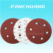 Round Sand Paper Sanding Disc 9inch 6holes