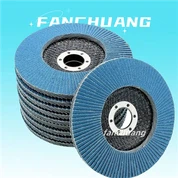40-320 Grit Zirconia Abrasive Sanding Flap Disc Grinding Discs