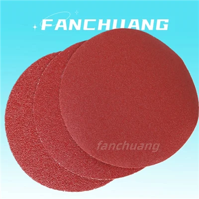 Polishing Sandpaper Disc Red Sand Sheets