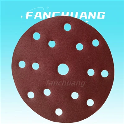 Alumina Flocking Sandpaper Sheet With Hole