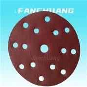 Alumina Flocking Sandpaper Sheet With Hole