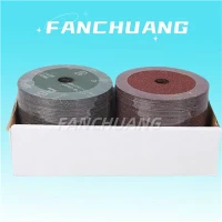 Aluminum Oxide Resin Fiber Polishing Disc Center Hole