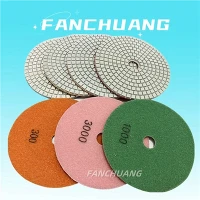 Wet Flexible Diamond Resin Polishing Pads For Granite