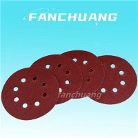 8 Holes Velcro Abrasive Sanding Disc